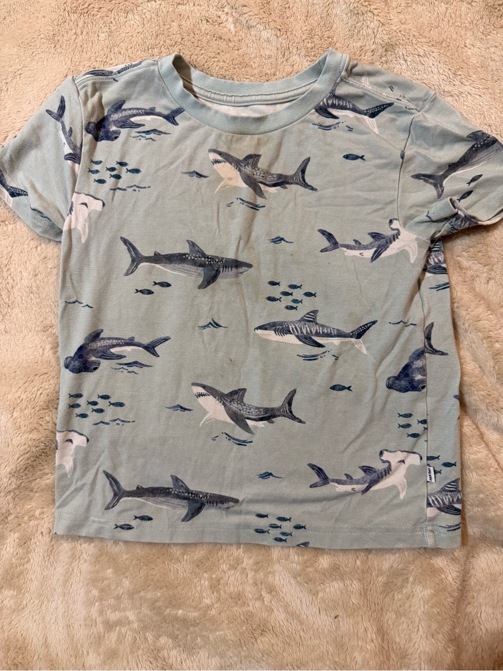 Little Sleepies Shark Shirt size 4T